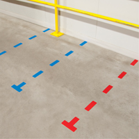 Marqueurs all&eacute;g&eacute;e/5S Armor Stripe, Cercle, 6" lo x 6" la, Orange, Plastique Ottawa Fastener Supply