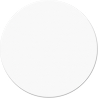 Marqueurs all&eacute;g&eacute;e/5S Armor Stripe, Cercle, 6" lo x 6" la, Blanc, Plastique Ottawa Fastener Supply