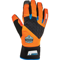 ProFlex&reg; 818WP Performance High-Visibility Thermal Waterproof Utility Gloves, Polyurethane Palm, Size Small Ottawa Fastener Supply
