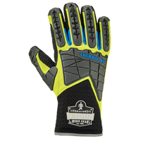 ProFlex&reg; Performance Dorsal Impact-Reducing Gloves + Thermal WP, Small, Suede Palm, Safety Cuff Ottawa Fastener Supply