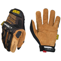 M-Pact&reg; Gloves, Small, Grain Leather Palm, Hook & Loop Cuff Ottawa Fastener Supply