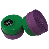 Respirator Cartridge, Combination Gas/Vapour Cartridge and Particulate Filter, Ammonia/Methylamine/P100 Filter Ottawa Fastener Supply