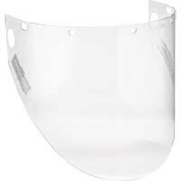 Dynamic Molded Faceshield Visor, PETG, Clear Tint Ottawa Fastener Supply