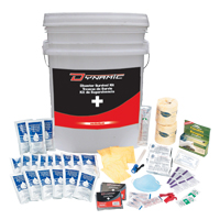 Trousse de premiers soins pour pr&eacute;paration aux situations d'urgence Dynamic, Dispositif m&eacute;dical Classe 1, Seau Ottawa Fastener Supply
