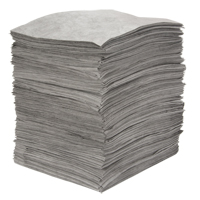 Premium Meltblown Sorbent Pads, Universal, 15" x 18", 30 gal. Absorbancy Ottawa Fastener Supply
