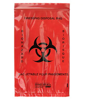 Dynamic Hazardous Waste Bags, Bio-Hazard, 9" L x 6" W, 2.0 mils Ottawa Fastener Supply
