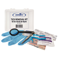 Tick Safety Kit, Class 1 Medical Device, Plastic Box Ottawa Fastener Supply