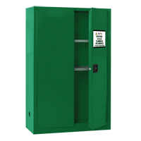 Pesticide Storage Cabinet, 45 gal., 65" H x 43" W x 18" D SGD361 | Ottawa Fastener Supply
