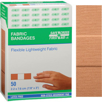 Bandages, Rectangular/Square, 3", Fabric, Non-Sterile Ottawa Fastener Supply