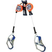 Nano-Lok Edge Self-Retracting Lifeline, 7', Stainless Steel, Swivel Ottawa Fastener Supply