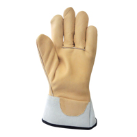 Lineman's Gloves, Small, Grain Cowhide Palm Ottawa Fastener Supply