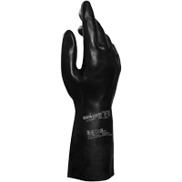 Technic NS-420 Gloves, Size 6/X-Small, 12.5" L, Latex/Neoprene, Flock-Lined Inner Lining, 30-mil Ottawa Fastener Supply