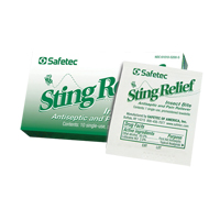 Insect Sting Relief Towelettes SGE738 | Ottawa Fastener Supply