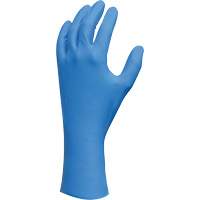 Lightweight Gloves, 7/Small, Nitrile, 9-mil, Powder-Free, Blue Ottawa Fastener Supply