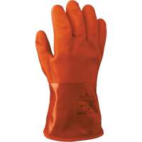 Gants &agrave; double enduit Atlas 460, Taille Moyen/8, 12" lo, PVC, Doublure en Acrylique/Coton, 130-mil Ottawa Fastener Supply