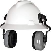 Serre-t&ecirc;te avec contr&ocirc;le du son SH pour les casques de s&eacute;curit&eacute; &agrave; bordure compl&egrave;te, Fixation pour casque, 25 NRR dB Ottawa Fastener Supply