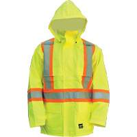 Open Road Jacket, Polyester/Polyurethane, High Visibility Lime-Yellow, Small Ottawa Fastener Supply