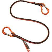 Squids&reg; 3110F(x) Tool Lanyard, Bungee, Dual Carabiner Ottawa Fastener Supply