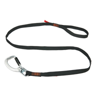 Squids&reg; 3129 Double-Locking Tool Lanyard with Swivel, Fixed Length, Carabiner/Loop Ottawa Fastener Supply