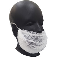 Beard Covers, Polypropylene, White Ottawa Fastener Supply