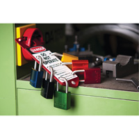 Padlock Set, Keyed Alike, Aluminum, 1-1/2" Width Ottawa Fastener Supply