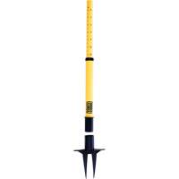 PLUS Barrier Post, 42" High, Yellow Ottawa Fastener Supply