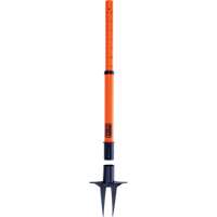 PLUS Barrier Post, 42" High, Orange Ottawa Fastener Supply