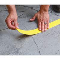 Tough-Mark Heavy-Duty Floor Marking, Rectangle, 48" L x 2" W, Yellow, Polyethylene Ottawa Fastener Supply