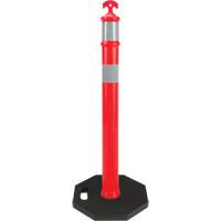 High-Visibility Delineator Post, 42" H, Orange Ottawa Fastener Supply