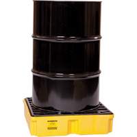 Modular Spill Platform, 15 US gal. Spill Capacity, 26" x 26.25" x 6.5" Ottawa Fastener Supply