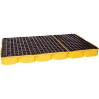 Modular Spill Platform, 88 US gal. Spill Capacity, 51.5" x 78.25" x 6.5" Ottawa Fastener Supply