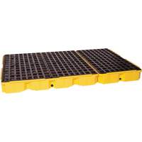 Modular Spill Platform, 88 US gal. Spill Capacity, 51.5" x 78.25" x 6.5" Ottawa Fastener Supply