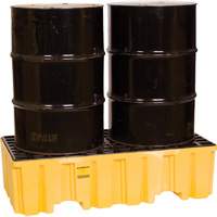 Spill Containment Pallet, 66 US gal. Spill Capacity, 26.25" x 51" x 13.75" Ottawa Fastener Supply