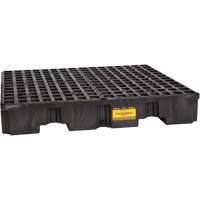 Spill Containment Pallet, 66 US gal. Spill Capacity, 51.5" x 51.5" x 8" Ottawa Fastener Supply