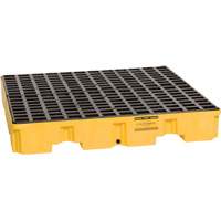 Spill Containment Pallet, 66 US gal. Spill Capacity, 51.5" x 51.5" x 8" SGJ308 | Ottawa Fastener Supply