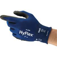 Gants HyFlex 11-816, 6, R&ecirc;vetement Mousse de nitrile, Calibre 18, Enveloppe en Nylon/Spand Ottawa Fastener Supply