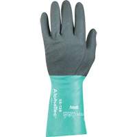 Gants r&eacute;sistants aux produits chimiques 58-128 AlphaTec, Taille 7, 13" lo, Nitrile, Doublure en Nylon, 7 mils Ottawa Fastener Supply