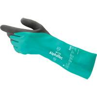 Gants r&eacute;sistants &agrave; la coupure et aux produits chimiques 58-735 AlphaTec, Taille 6, 13" lo, Nitrile, Doublure en Nylon, 39 mils Ottawa Fastener Supply
