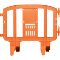 Minit Barricade, Interlocking, 49" L x 39" H, Orange SGN475 | Ottawa Fastener Supply