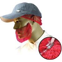 Disposable Beard Nets, Polypropylene, Red Ottawa Fastener Supply