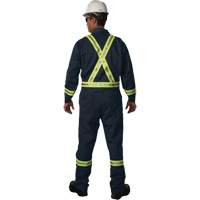 Westex UltraSoft&reg; Unlined Coveralls, Size Large (Tall), Navy Blue, 12.4 cal/cm2 Ottawa Fastener Supply