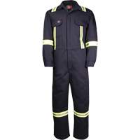 Westex UltraSoft&reg; Deluxe Coveralls with Reflective Material, Size 36, Navy Blue, 8.7 cal/cm² Ottawa Fastener Supply