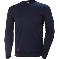 Lifa&reg; Max Moisture-Wicking Crewneck Undershirt, Men's, X-Small, Navy Blue Ottawa Fastener Supply