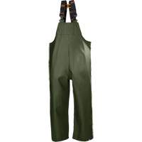Gale Rain Bib Pants, X-Small, Polyester, Green Ottawa Fastener Supply