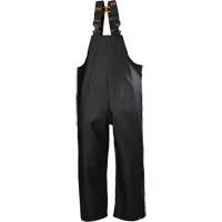 Gale Rain Bib Pants, X-Small, Polyester, Black Ottawa Fastener Supply