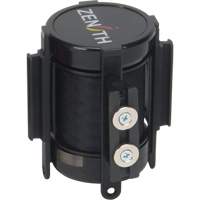 Cassette de ruban magn&eacute;tique pour barri&egrave;re de contr&ocirc;le des foules personnalis&eacute;e, 7', Ruban Noir Ottawa Fastener Supply