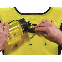 Chill-Its&reg; 6687 Economy Dry Evaporative Cooling Vest, Small/Medium, High Visibility Lime-Yellow Ottawa Fastener Supply