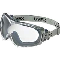 Uvex HydroShield&reg; Stealth&reg; OTG Safety Goggles, Clear Lens, Anti-Fog/Anti-Scratch, Indirect Vent Ottawa Fastener Supply