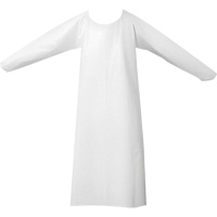 CoverMe Gowns, One Size, White, Polyurethane Ottawa Fastener Supply