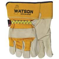 American Roper Gloves, Small, Grain Cowhide Palm, Cotton Inner Lining SGP874 | Ottawa Fastener Supply